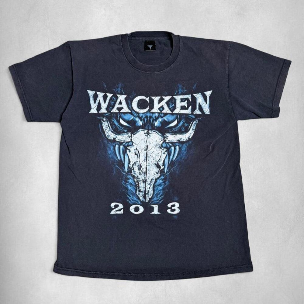 Large | Vintage Wacken Open Air 2013 Metal Festival Graphic Tee